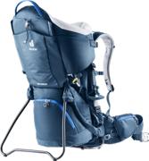 Deuter Kid Comfort Midnight bæremeis i mørk blå med hodepute og solskjerm